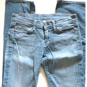 7 for All Mankind Light Wash Jeans